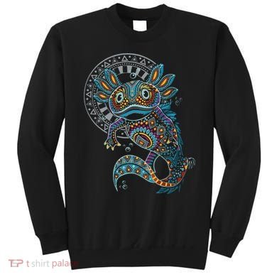 Axolotl Art Aztec Mexico Mexican Sweatshirt