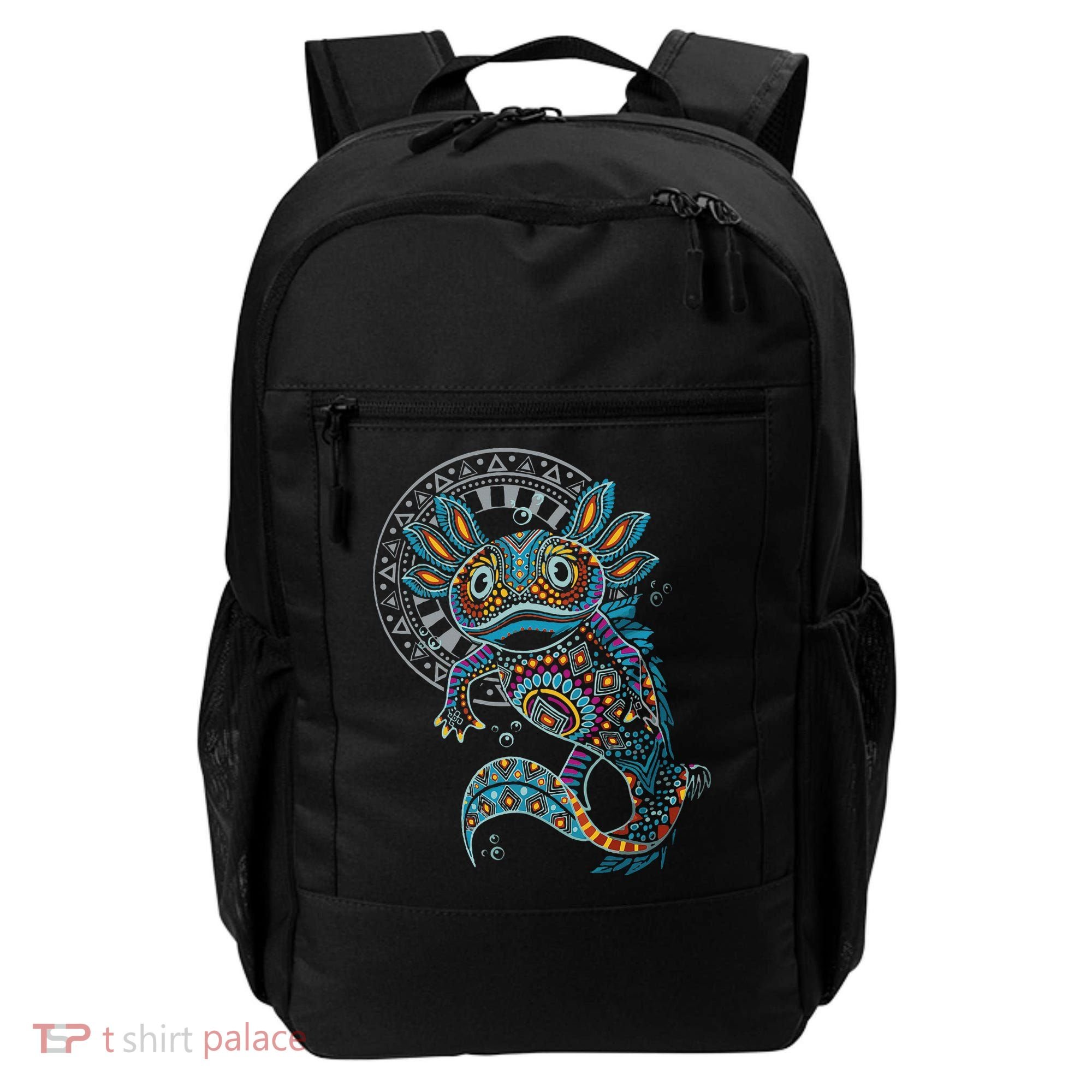 Axolotl Art Aztec Mexico Mexican Backpack