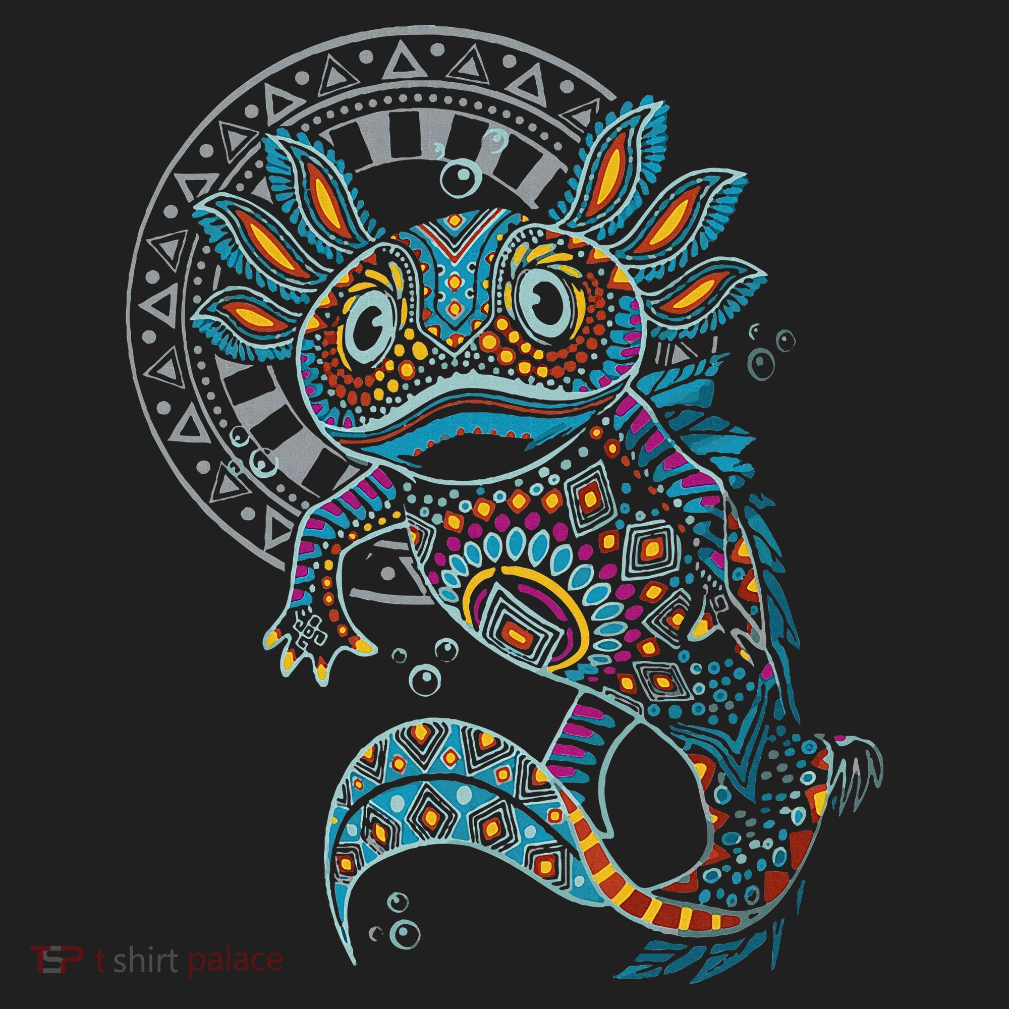 Axolotl Art Aztec Mexico Mexican Beanie