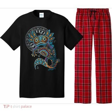 Axolotl Art Aztec Mexico Mexican Pajama Set