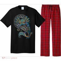 Axolotl Art Aztec Mexico Mexican Pajama Set thumb 0