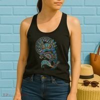 Axolotl Art Aztec Mexico Mexican Women's Tank Top thumb 2