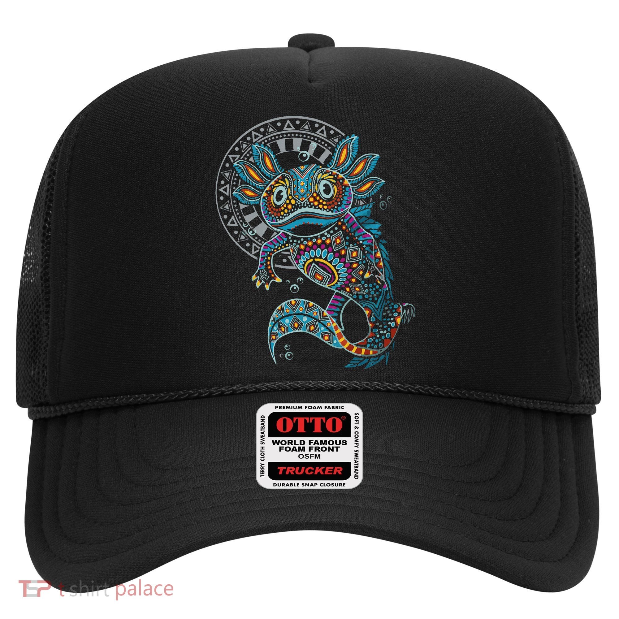 Axolotl Art Aztec Mexico Mexican Hat