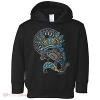 Axolotl Art Aztec Mexico Mexican Toddler Hoodie thumb 0