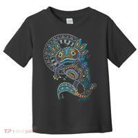Axolotl Art Aztec Mexico Mexican Toddler T-Shirt thumb 0