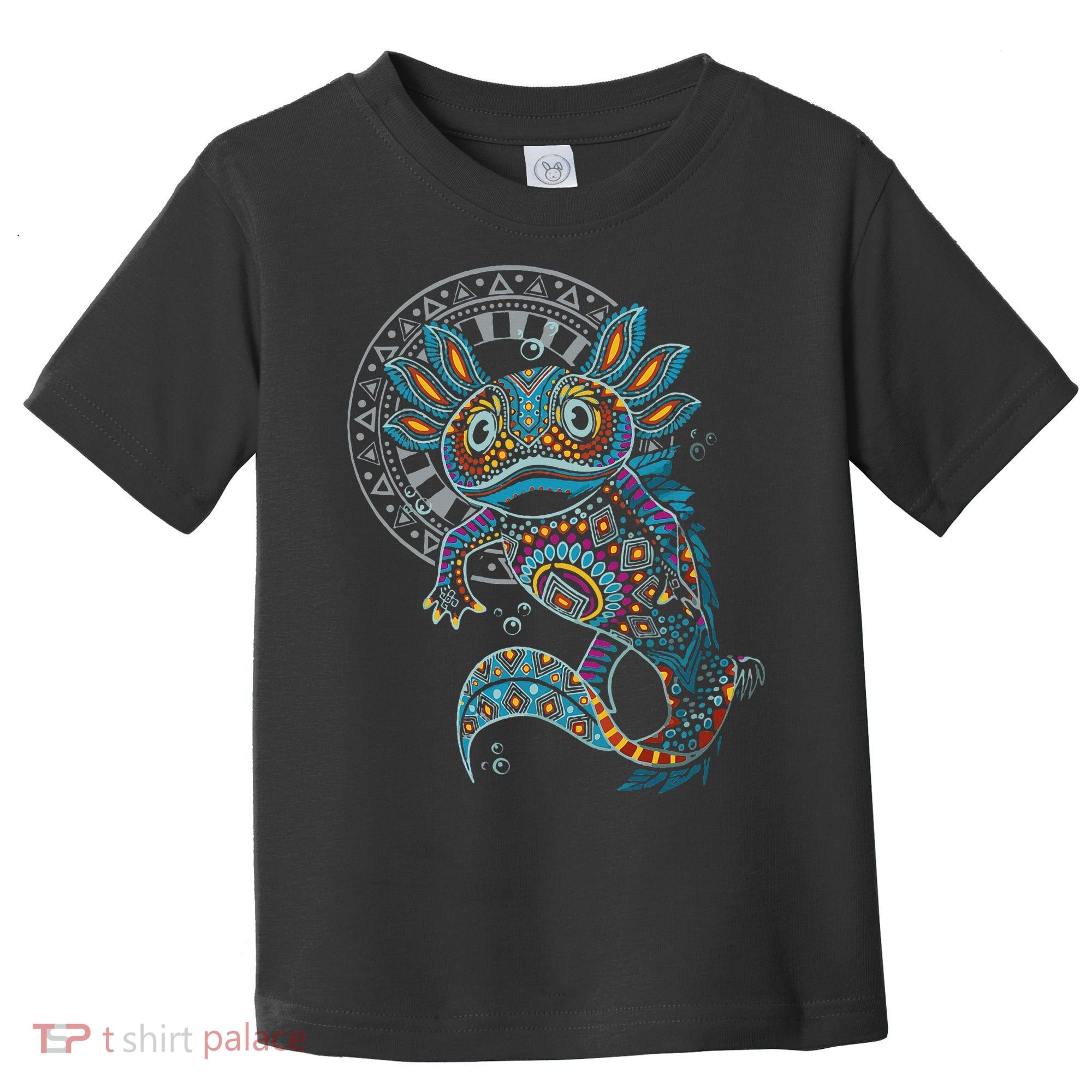 Axolotl Art Aztec Mexico Mexican Toddler T-Shirt