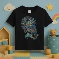 Axolotl Art Aztec Mexico Mexican Toddler T-Shirt thumb 3