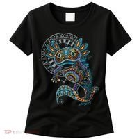 Axolotl Art Aztec Mexico Mexican Women's T-Shirt thumb 0