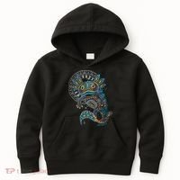 Axolotl Art Aztec Mexico Mexican Kids Hoodie thumb 0