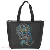 Axolotl Art Aztec Mexico Mexican Tote Bag thumb 0