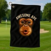 Awesome Ape Golf Towel thumb 1