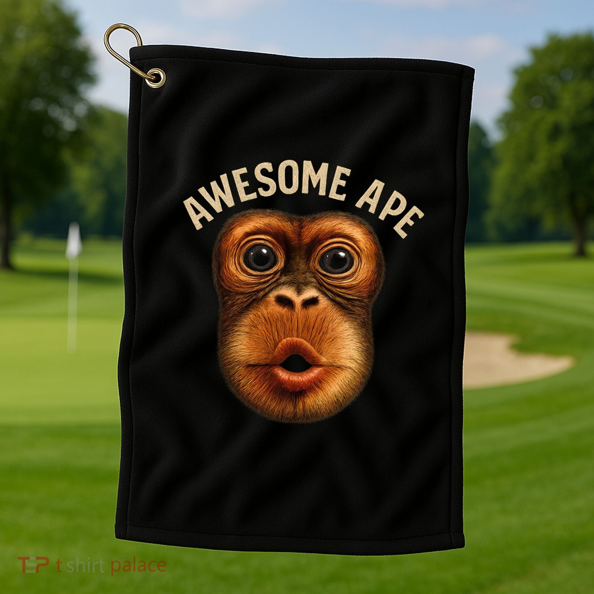 Awesome Ape Golf Towel