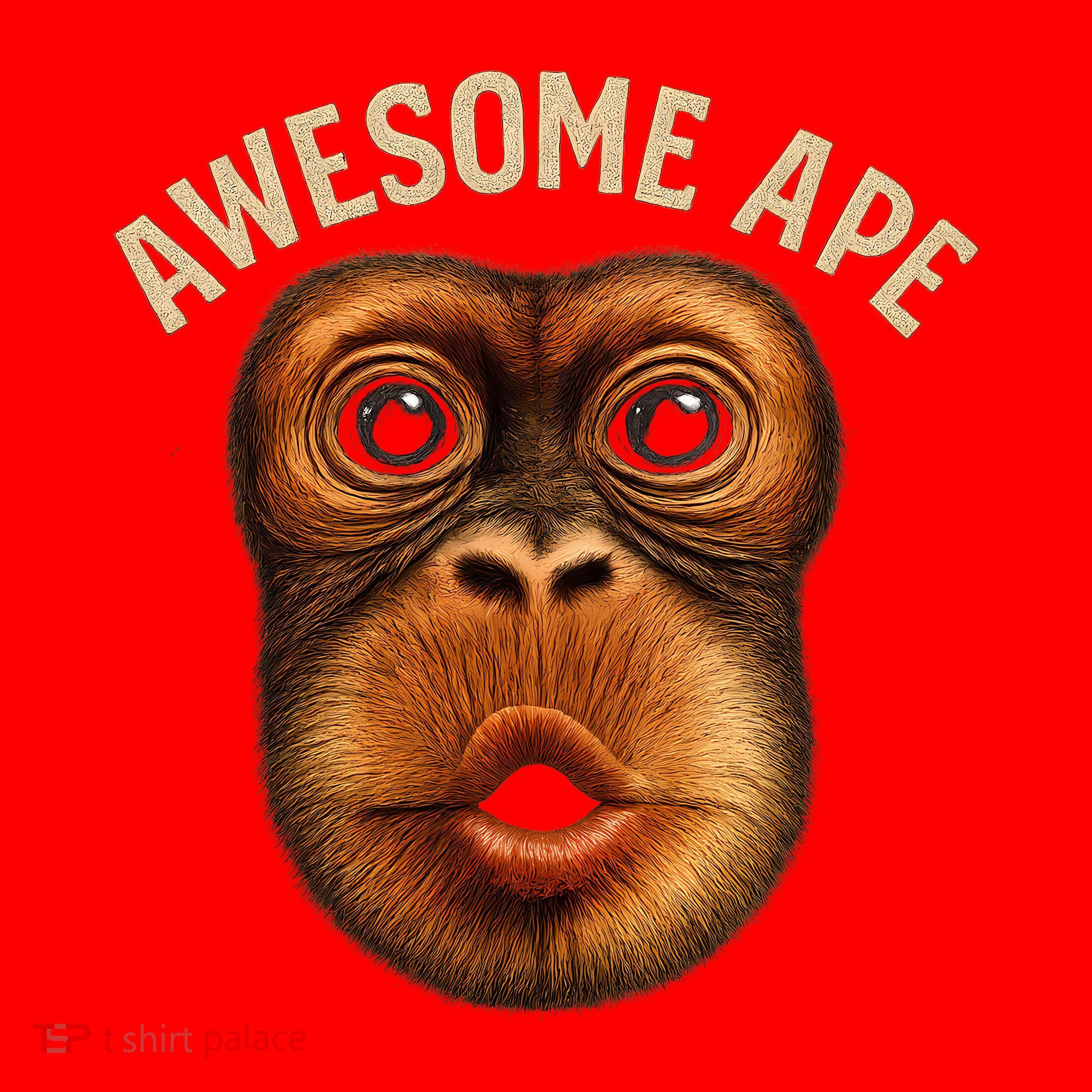 Awesome Ape Santa Hat