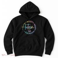 Autism Awareness Accept Adapt Advocate Autism  Hoodie thumb 0