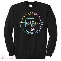 Autism Awareness Accept Adapt Advocate Autism  Sweatshirt thumb 0