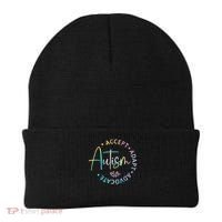 Autism Awareness Accept Adapt Advocate Autism  Beanie thumb 0