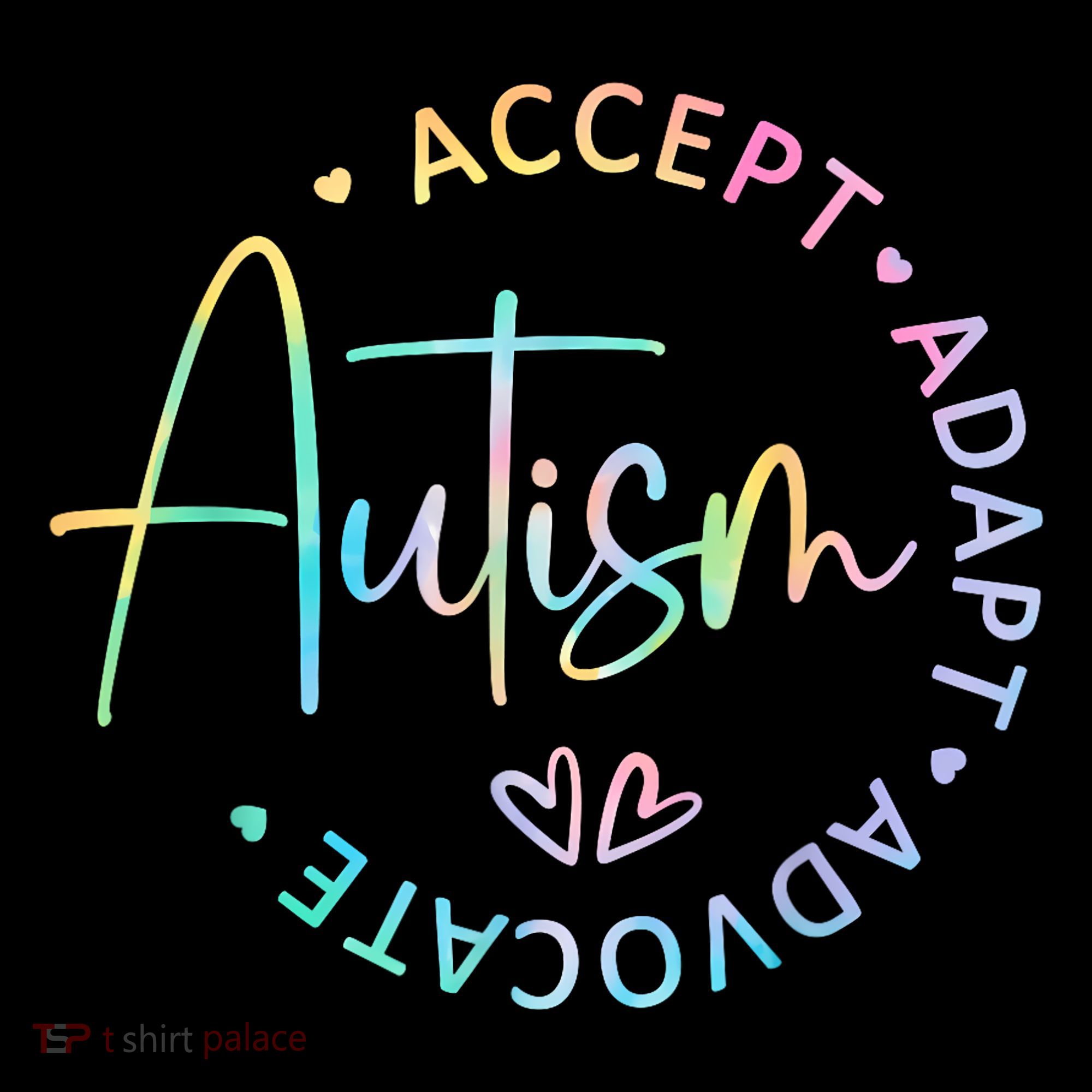 Autism Awareness Accept Adapt Advocate Autism  Coaster
