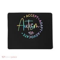 Autism Awareness Accept Adapt Advocate Autism  Mousepad thumb 0