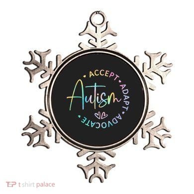 Autism Awareness Accept Adapt Advocate Autism  Ornament