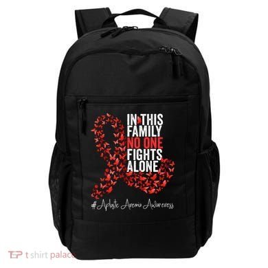 Aplastic Anemia Awareness Month Red Ribbon Backpack