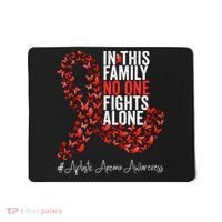 Aplastic Anemia Awareness Month Red Ribbon Mousepad thumb 0
