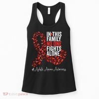 Aplastic Anemia Awareness Month Red Ribbon Women's Tank Top thumb 0