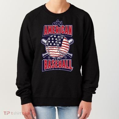 As American As Baseball Women's Sweatshirt