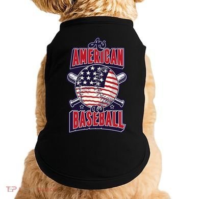As American As Baseball Doggie Tank