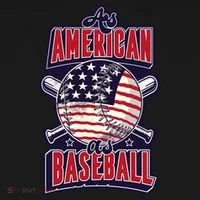 As American As Baseball Doggie Tank thumb 4
