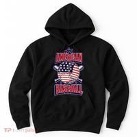As American As Baseball Hoodie thumb 0