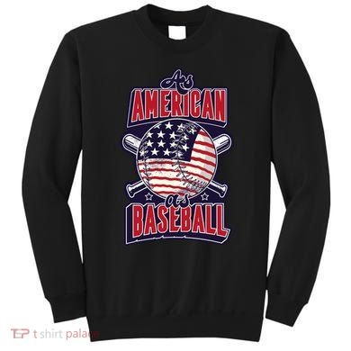As American As Baseball Sweatshirt