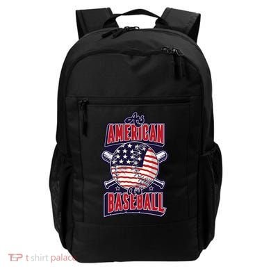 As American As Baseball Backpack