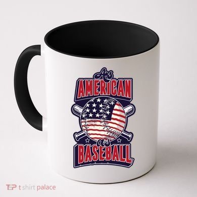 As American As Baseball Coffee Mug