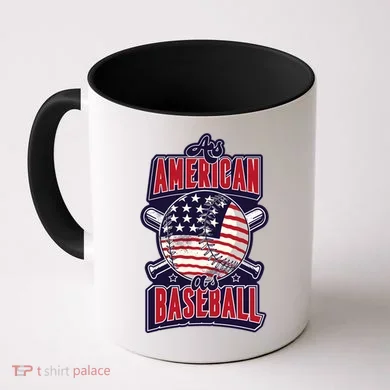 As American As Baseball Coffee Mug