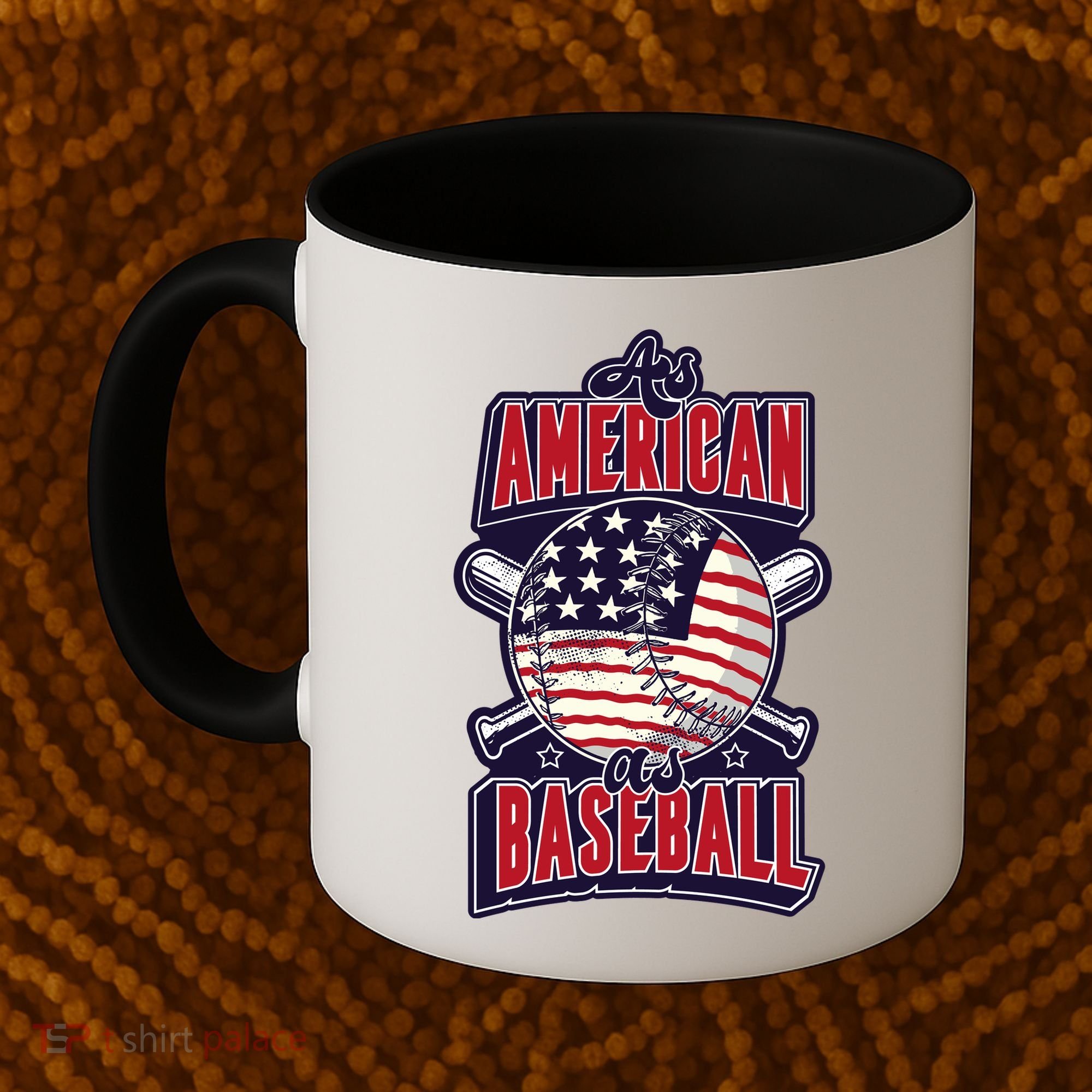 As American As Baseball Coffee Mug
