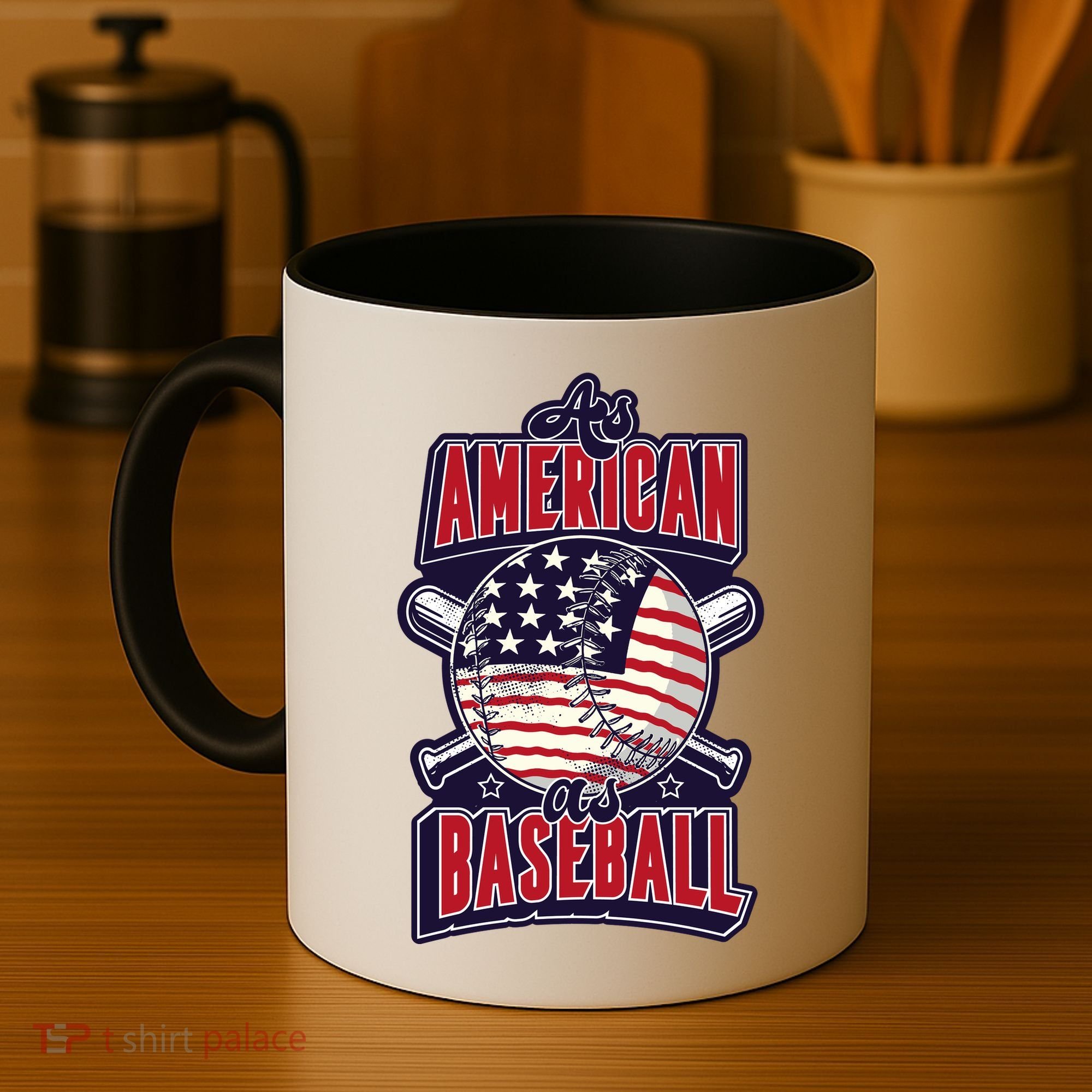 As American As Baseball Coffee Mug