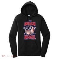 As American As Baseball Women's Hoodie thumb 0