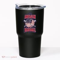 As American As Baseball Tumbler thumb 0