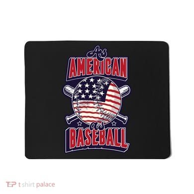 As American As Baseball Mousepad