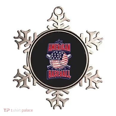 As American As Baseball Ornament