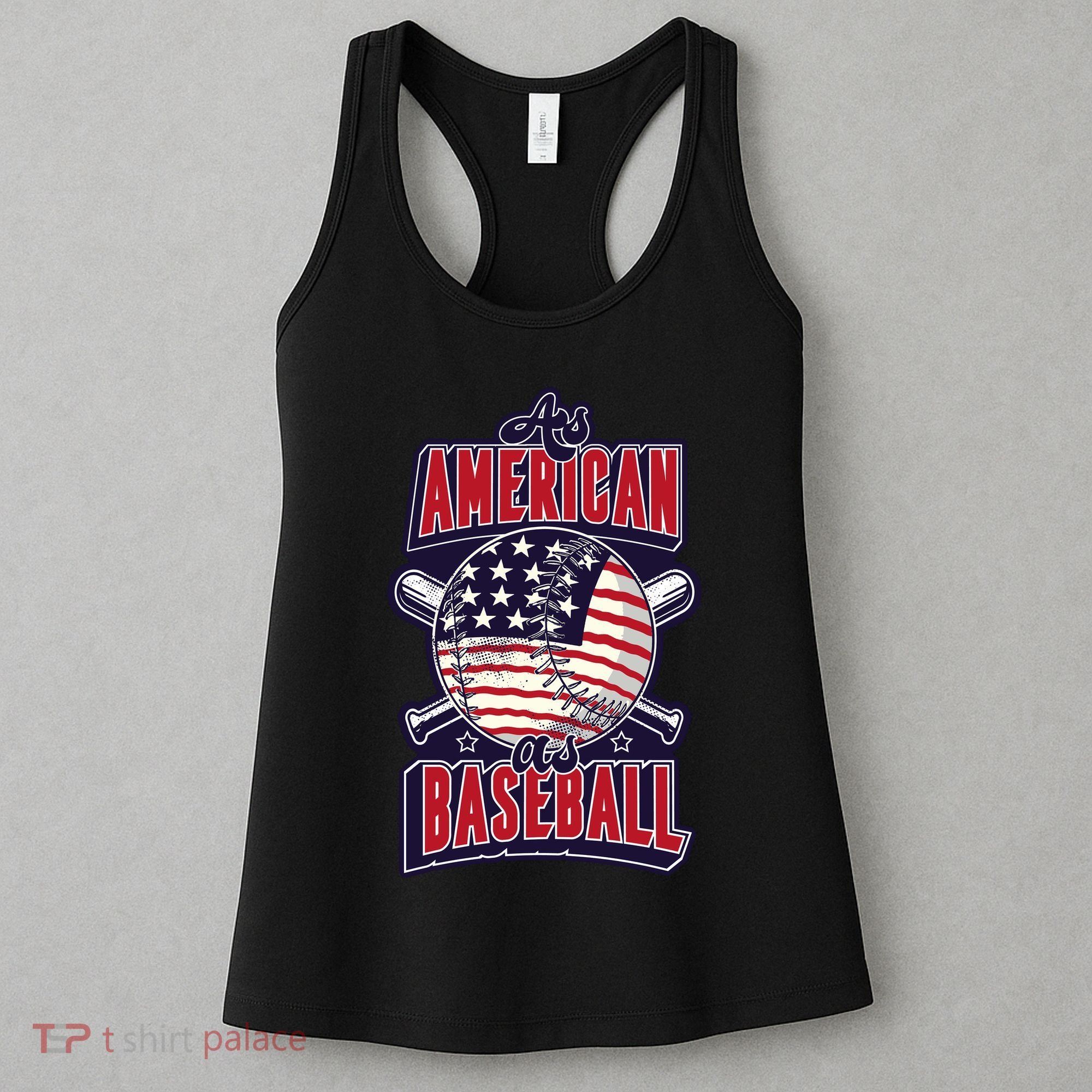 As American As Baseball Women's Tank Top