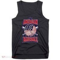 As American As Baseball Tank Top thumb 0