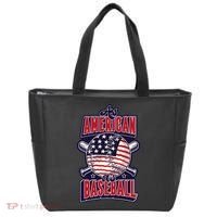 As American As Baseball Tote Bag thumb 0