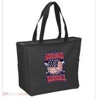 As American As Baseball Tote Bag thumb 2