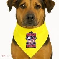 As American As Baseball USA-Made Doggie Bandana thumb 1