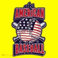 As American As Baseball USA-Made Doggie Bandana thumb 2