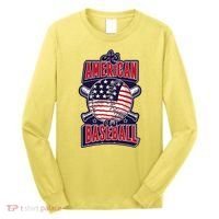 As American As Baseball Long Sleeve Shirt thumb 0