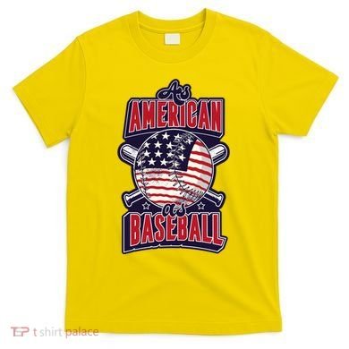 As American As Baseball T-Shirt