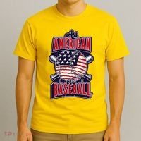 As American As Baseball T-Shirt thumb 3