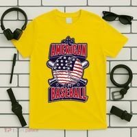 As American As Baseball T-Shirt thumb 5